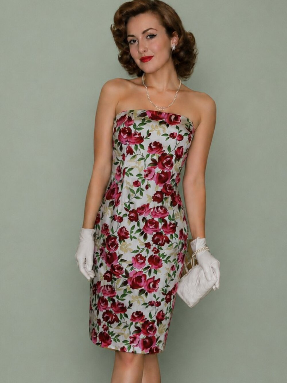 JESSICA MCCLINTOCK for Gunne Sax Y2K Floral Dress, Size 11